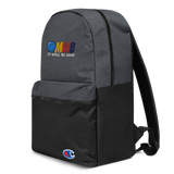 It Will Be Okay Embroidered Champion Backpack