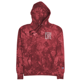Unisex Champion tie-dye hoodie